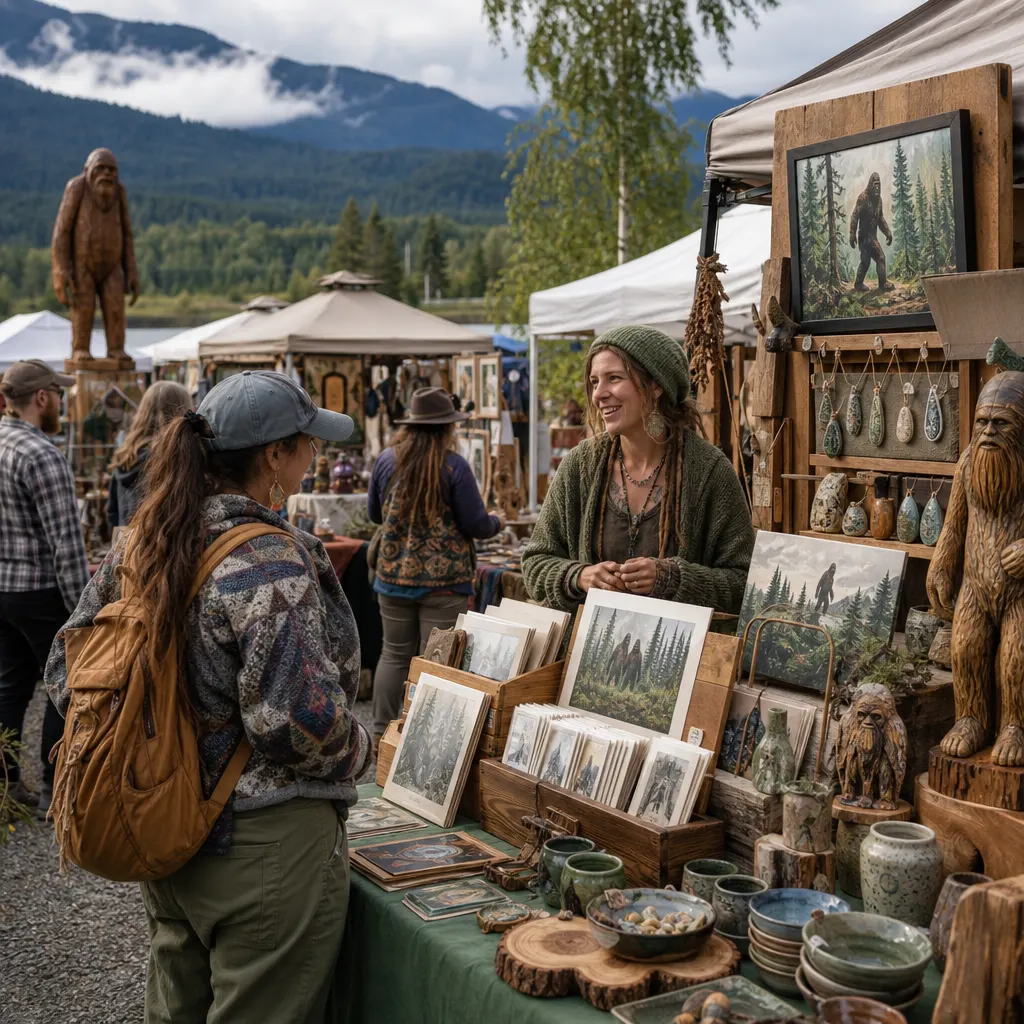 Meet the Makers: Finding Local Art at a Bigfoot Festival